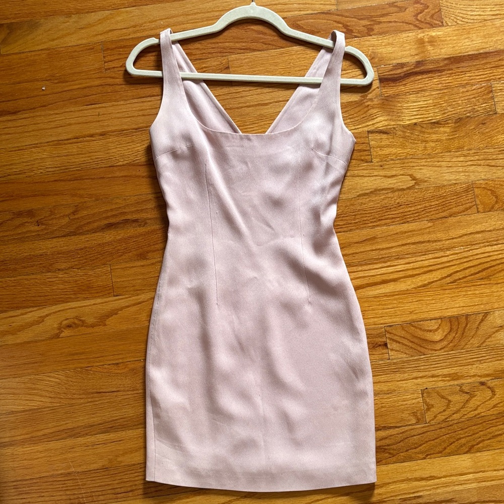Dolce & Gabbana Light Pink Mini Dress